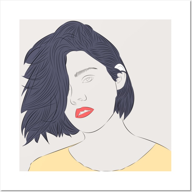 Kristen Stewart Wall Art by LiLian-Kaff